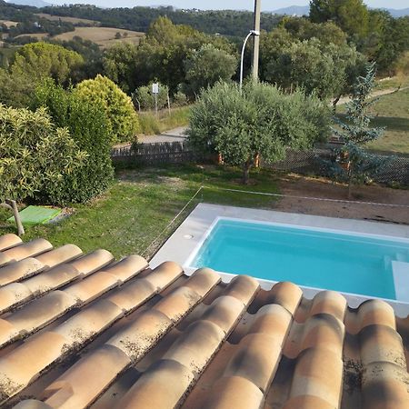 Casa Familiar Con Piscina Llica d'Amunt Exterior foto