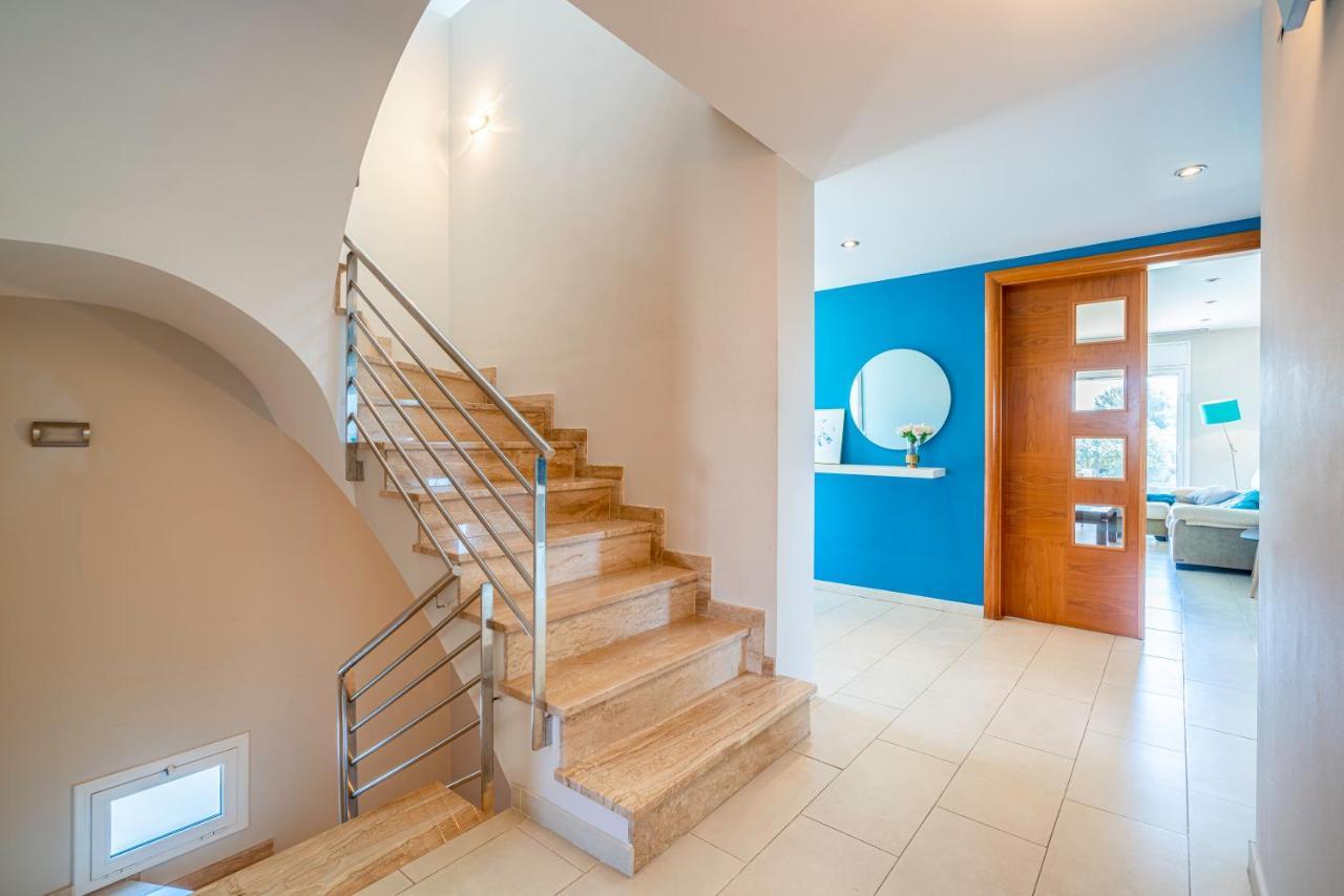 Casa Familiar Con Piscina Llica d'Amunt Exterior foto