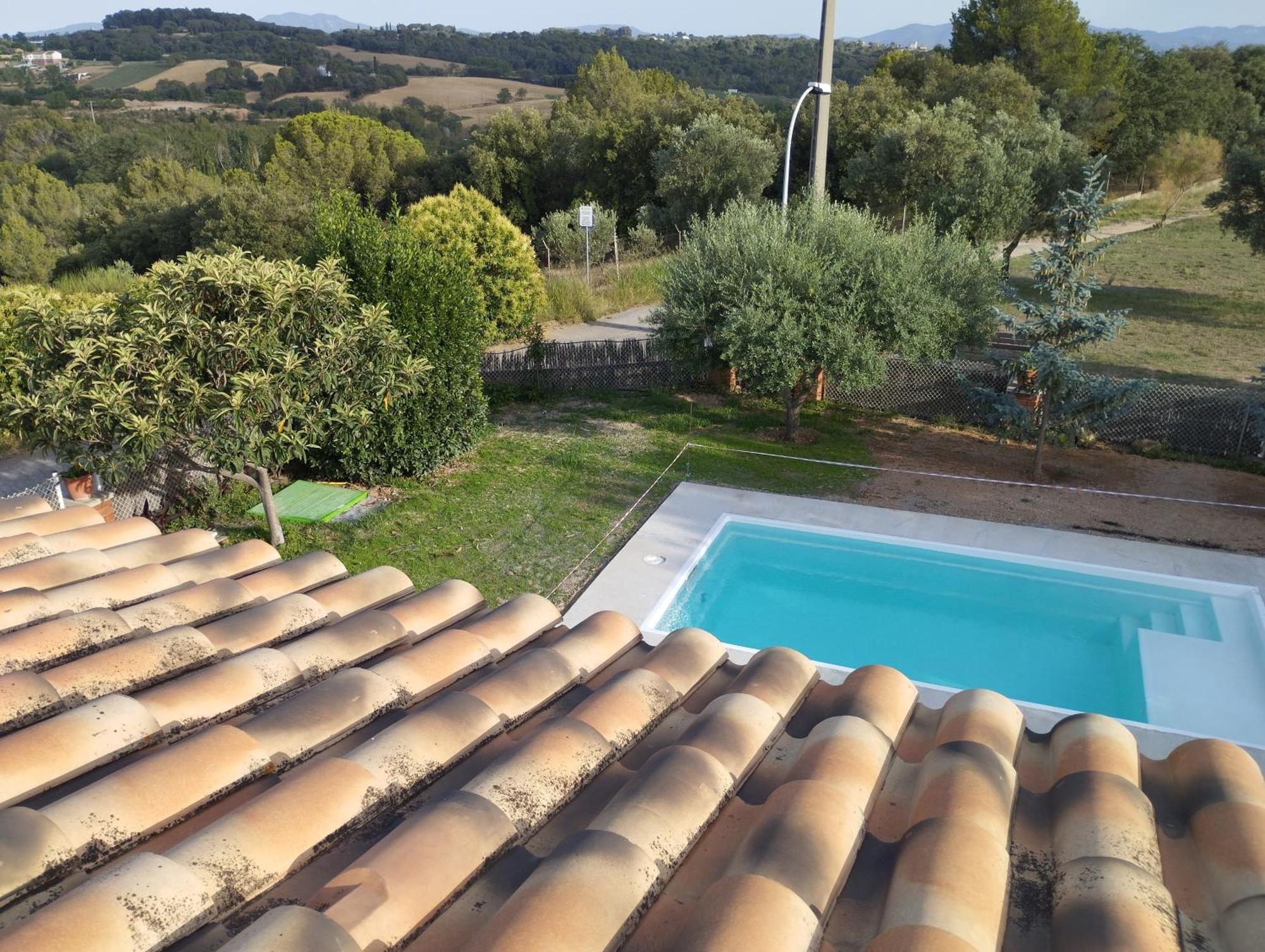 Casa Familiar Con Piscina Llica d'Amunt Exterior foto